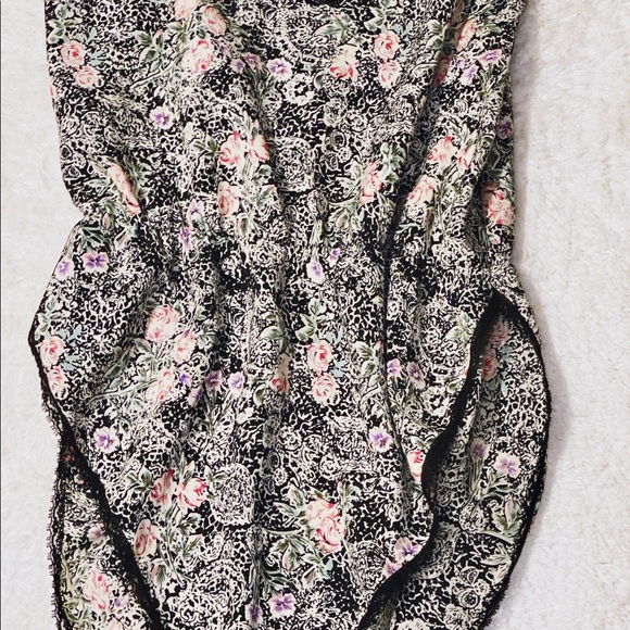 Free People Flowery Bodysuit with Lace Detail - Picture 5 of 6